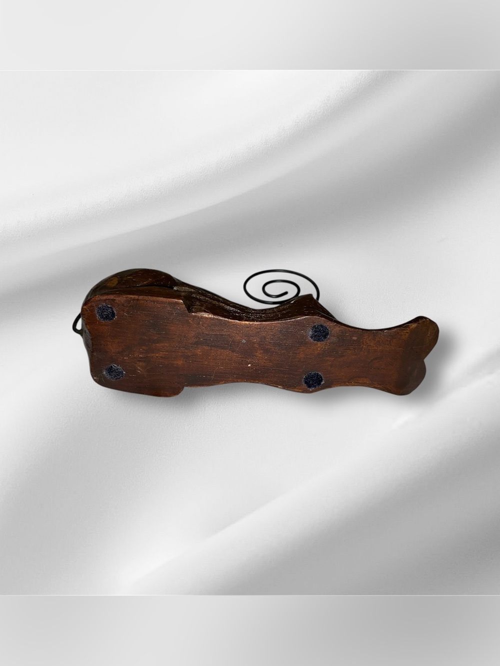 Wooden Cat Stretching Picture holder - Picture 6 of 7